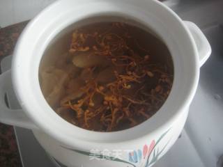 Longan Cordyceps Flower Pork Soup recipe