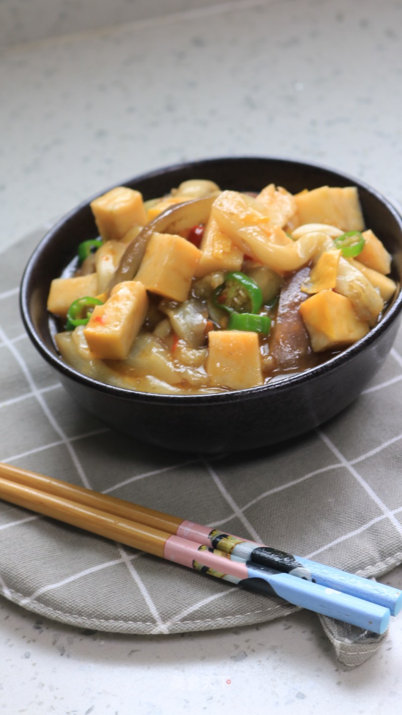 Fish Cake Eggplant Claypot recipe