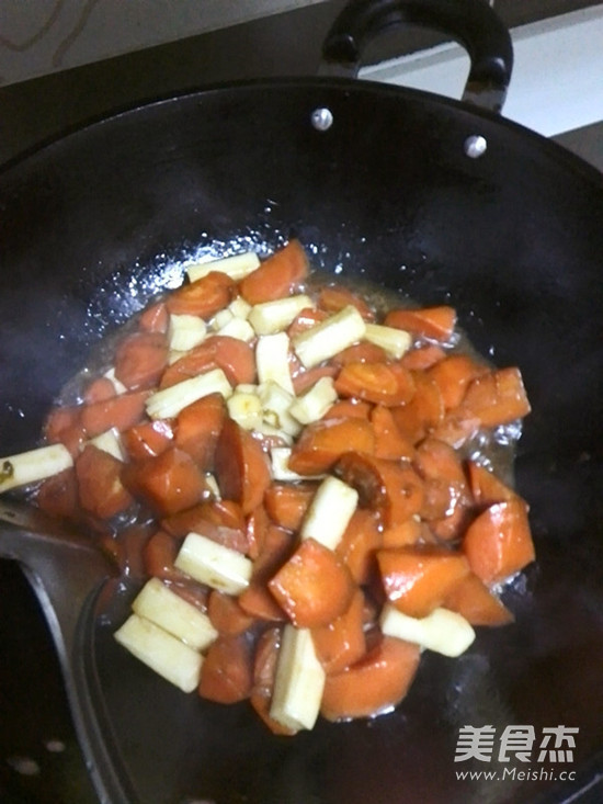 Honey Carrot Rice Cake recipe