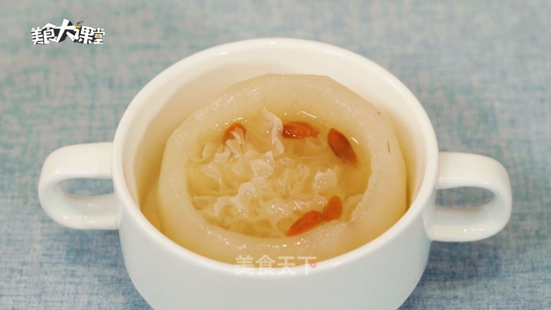Sydney White Fungus Soup with Rock Sugar recipe