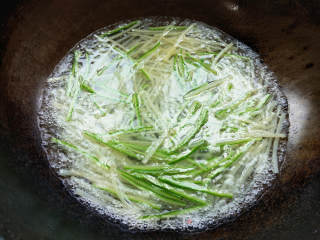 Vegetarian Stir-fried Three Silk recipe