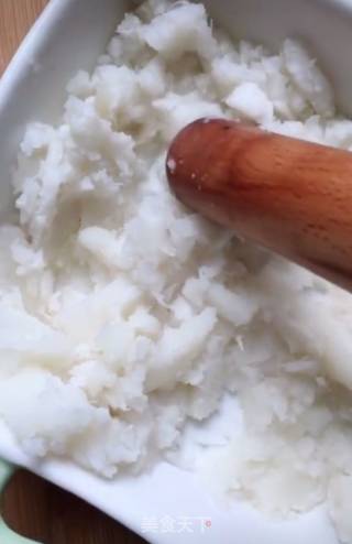 Yam Purple Sweet Potato Ball recipe
