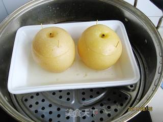 Chuan Fritillaria Rock Sugar Pear Cup recipe