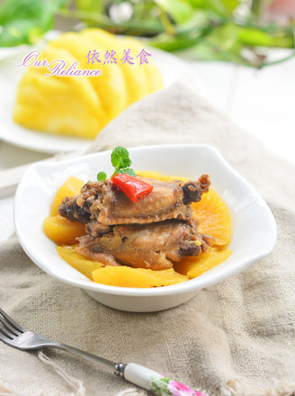 Pineapple Chicken Wings recipe