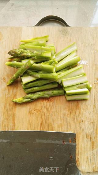 Fried Prawns with Asparagus recipe