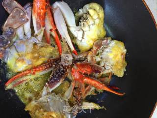 Golden Autumn Gourmet Spicy Swimming Crab recipe