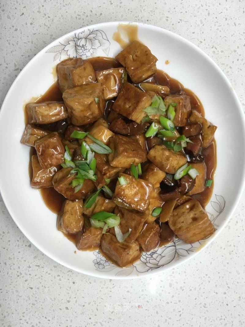 Stir-fried Tofu with Chinese Sausage recipe