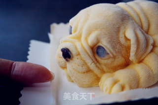 3d Shar Pei Mousse Cake recipe