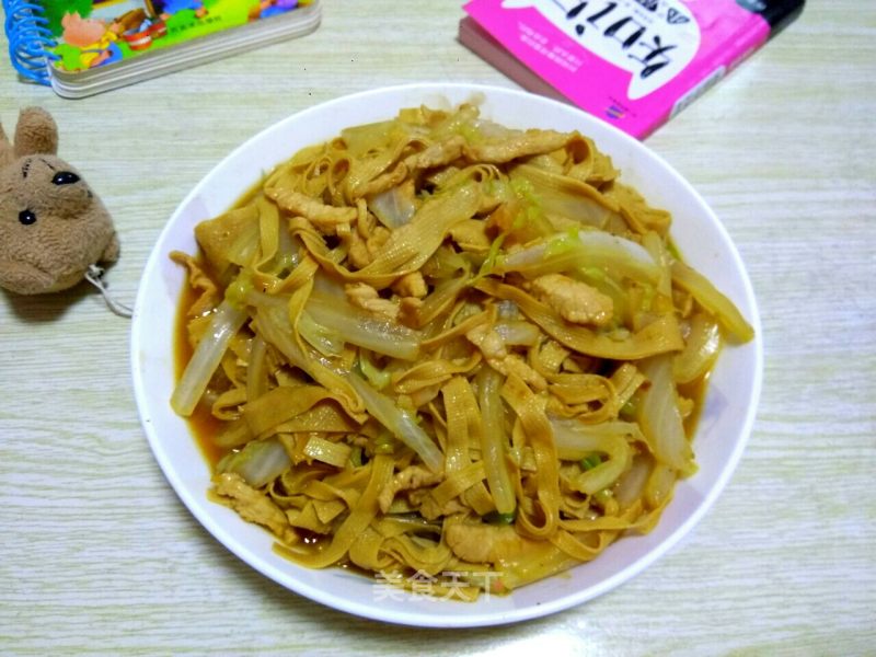 Braised Tofu with Chinese Cabbage recipe