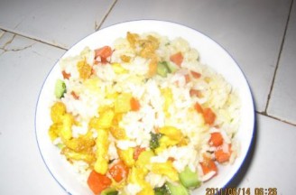 Fried Rice with Ham recipe