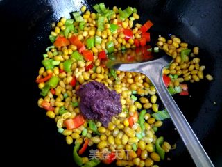 Fried Soybeans in Braised Shrimp Paste recipe