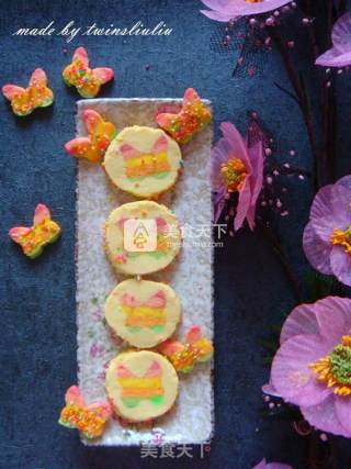 #aca烤明星大赛# Colorful Butterfly Biscuits recipe