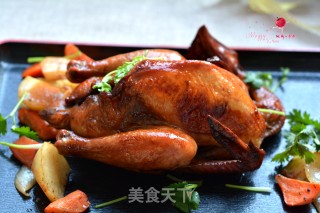 Crispy Roast Chicken for Christmas recipe