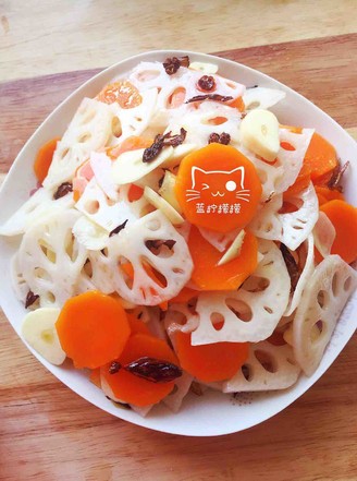 Mixed Lotus Root Slices recipe