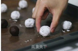 Chocolate Crackle Cookies recipe