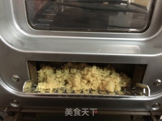 One-click Pork Floss and Egg Toast recipe