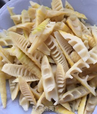 Braised Bamboo Shoots in Oil recipe