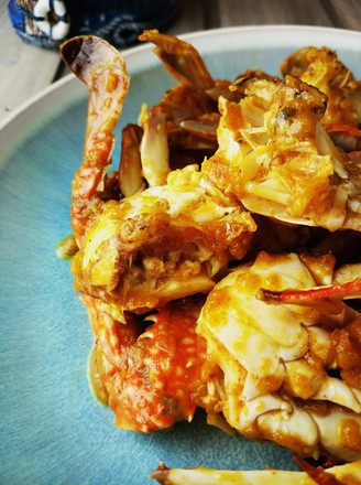 Stir-fried Flying Crab with Curry recipe