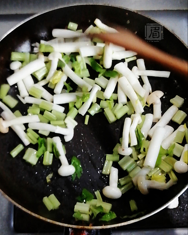 Casserole Seafood Porridge recipe