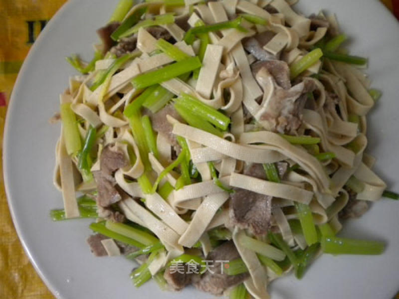 Stir-fried Thousand Parsley recipe