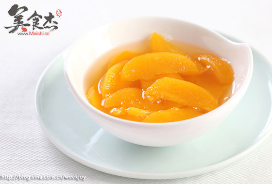 Canned Yellow Peach recipe