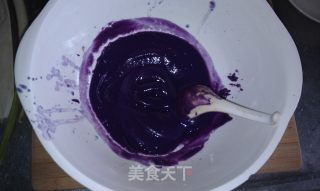 Purple Sweet Potato and Red Date "8" Scroll recipe