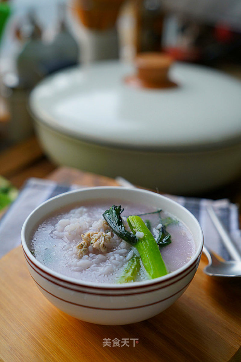 Rice with Red Cabbage Moss recipe