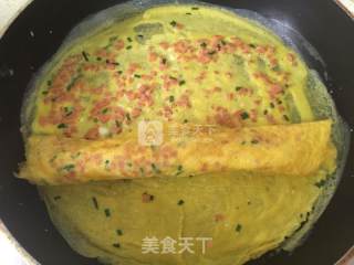 Japanese Style Thick Egg Yakisoba recipe