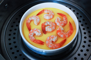 Steamed Egg with Shrimp recipe