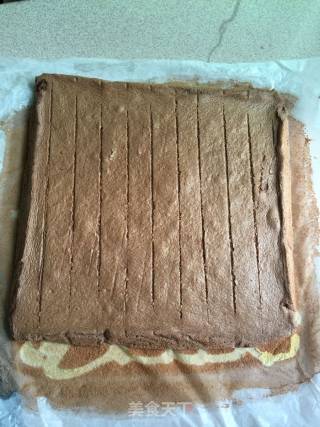 #四session Baking Contest and It's Love to Eat Festival#giraffe Pattern Cake Roll recipe