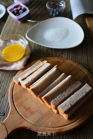 Toast Sticks with Butter recipe