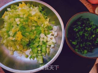 Fried Rice with Scallion, Parsley and Egg recipe