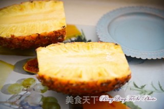 Juicer Recipe-pineapple, Melon, Tangerine Peel Drink recipe