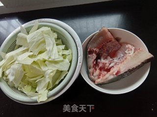 Stewed Fish Head with Cabbage recipe