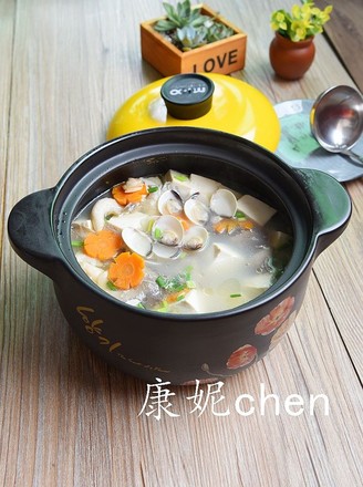 Tofu Seafood Mushroom Soup recipe