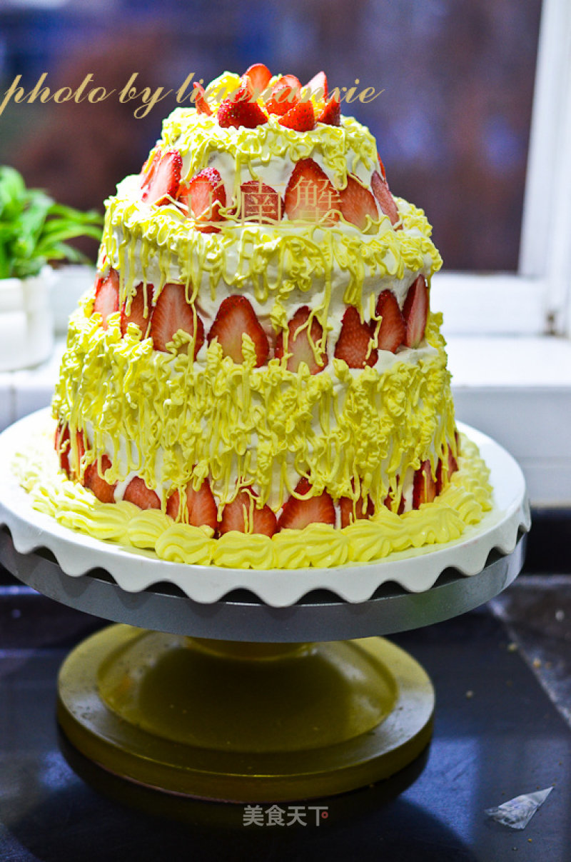 Multi-tiered Birthday Cake recipe