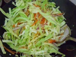 Cabbage Vermicelli recipe