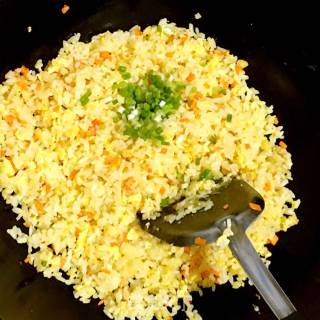 Fried Rice with Scallion Oil and Egg recipe