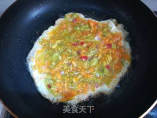 Pumpkin Flower Omelette recipe