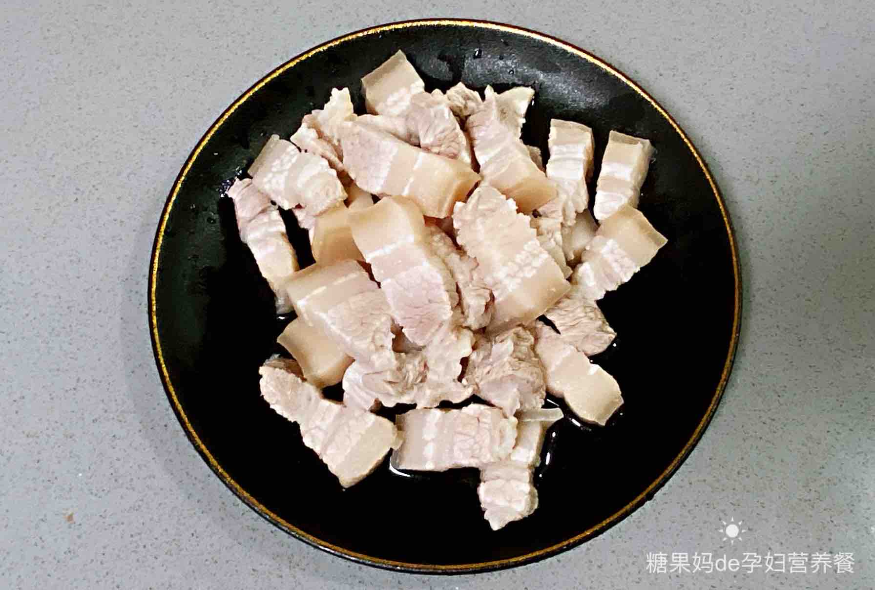 [recipe for Pregnant Women] Braised Pork with Fermented Bean Curd, Oily and Ruddy in Color, recipe