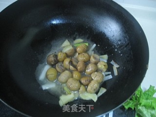 Braised Cabbage with Chestnuts recipe
