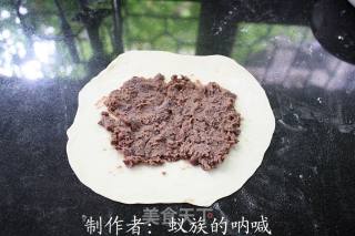 Baking Pan Gourmet-hot Noodle Bean Paste Cake recipe