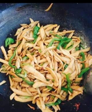 Vegetarian Fried Pleurotus Eryngii recipe