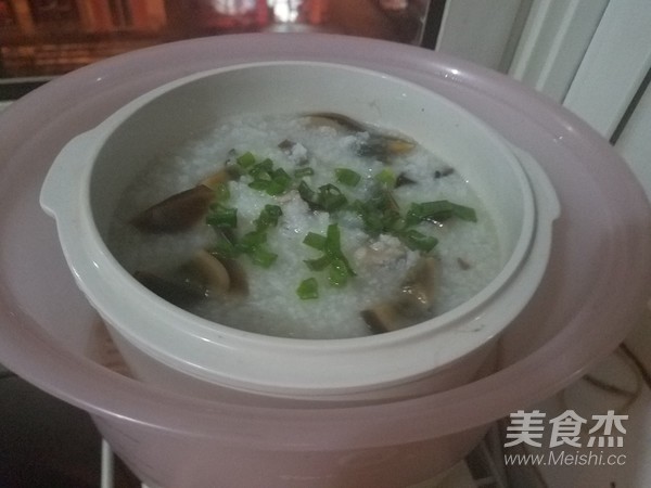 Congee with Preserved Egg and Lean Meat recipe