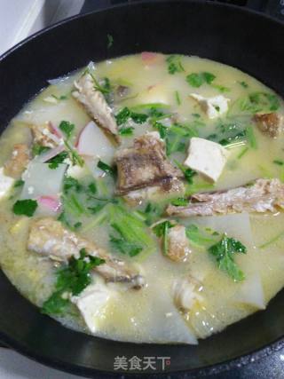 Arrowfish Stewed with Radish Tofu recipe