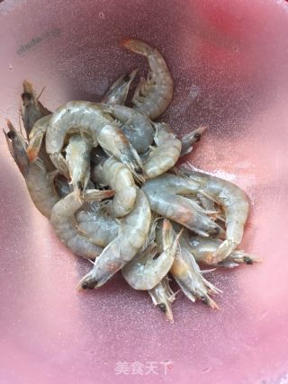 "quick Hand Meal" Stir-fried Shrimp with Mochi and Chili recipe