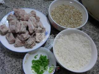 Ribs and Barley Rice Congee recipe