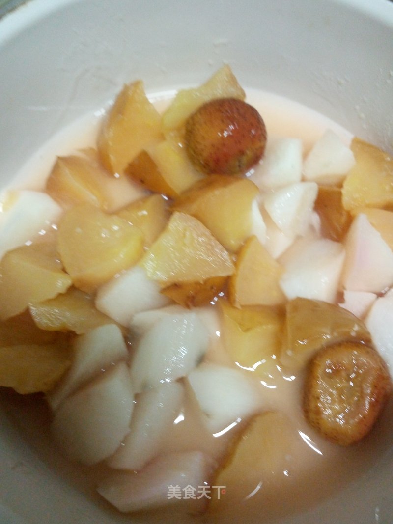 Steamed Apple Yam recipe