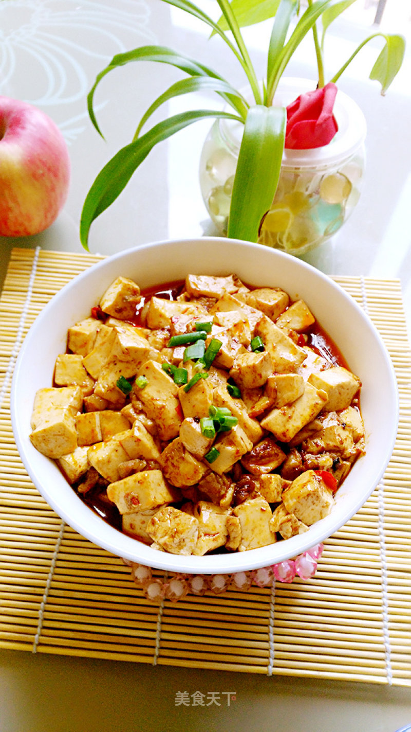 Stir-fried Diced Pork with Tofu recipe