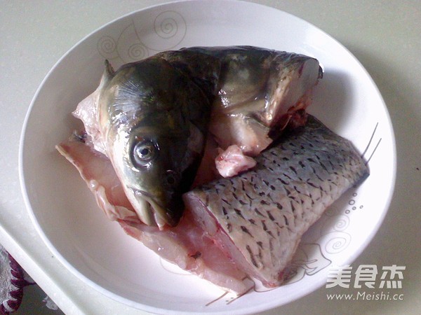 Stewed Grass Carp with Vermicelli recipe